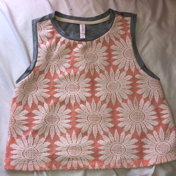 Xhilaration Tops - high neck lace tank! Xhilaration Tops - high neck lace tank!